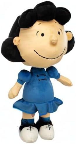 Peanuts Lucy Bedding Super Soft Plush Decorative Throw Cuddle Pillow, (Officially Licensed Product) By Franco Collectibles