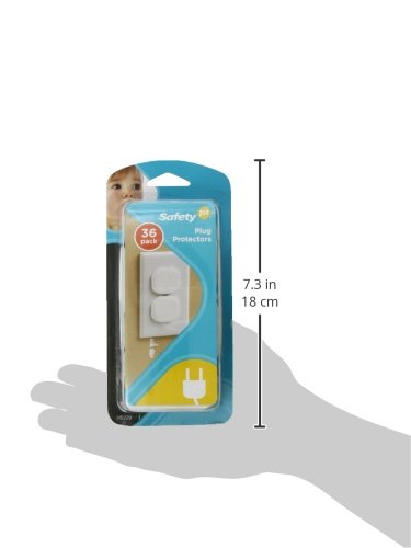 Safety 1st Electrical Outlet Baby Proof Covers, Secure Outlet Plugs, Baby Proofing, 36 Count