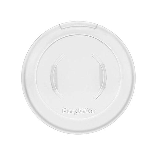 PandaEar Outlet Plug Covers(52 Pack) Clear Child Proof Electrical Protector Safety Caps with Adult Easy Release Concave Design