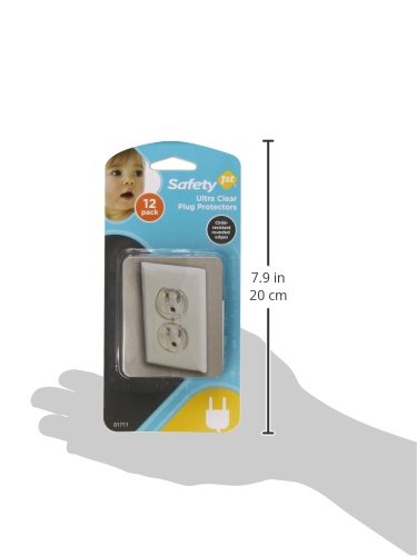 Safety 1st 12 Pack Ultra Clear Outlet Plugs