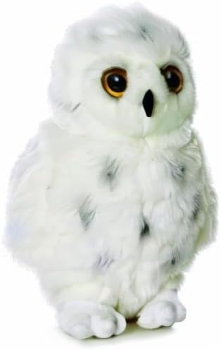 Aurora® Adorable Flopsie™ Snowy™ Stuffed Animal - Playful Ease - Timeless Companions - White 12 Inches
