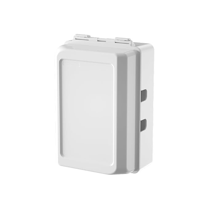Extra Large Electrical Outlet Box, Indoor Wall Electrical Outlet Cover, Baby Safety Plug Cover, Easy to Use, Large Interior Space. (1 Pack, White)