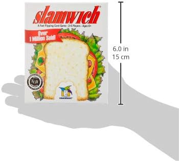 Gamewright – Slamwich – A Fast Flipping Card Game for Kids – Ages 6 and Up – Great for Family Game Night