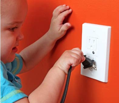 Vmaisi 62 Pieces Outlet Covers ChildProof Plug Protector - Baby Proofing Electrical Safety Outlet Plugs for Unused Wall Outlets, Home Travel Hotel Child Safety
