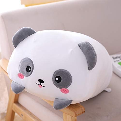 Panda Plush Stuffed Animal, Soft Panda Plush Hugging Pillow Cylindrical Body Pillow Toy Gifts for Kids, 23.6"