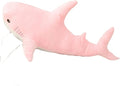 30 Inch Giant Shark Stuffed Animal Pillow, Soft Shark Toys Big Shark Plush Pillows for Kids,Comfortable Sleeping Pillow Back Cushion Doll Gift for Kids (pink)