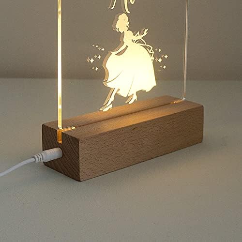 Princess Night Light, Night Light, Custom Name Night Light, Kids Bedroom, Nursery Night Light, Personalized Night Light, Childs Playroom, Gift for Kids