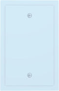 Aqua/Teal Decorative 1 Gang No Device Blank Wall Plate Blank Light Switch Cover Switchplate Electric Unused Faceplate Covers