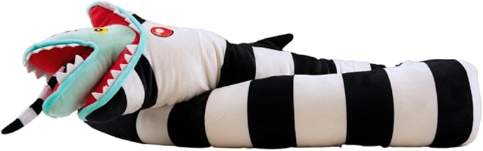 Beetlejuice Halloween Sandworm Bedding Super Soft Cozy Decorative Pillow, (Officially Licensed Product) By Franco Collectibles