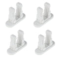 Improved Childproof Door Lever Lock（4 Pack）Prevents Toddlers from Opening Doors. Durable ABS with Adhesive Backing. Simple Install, No Tools Needed