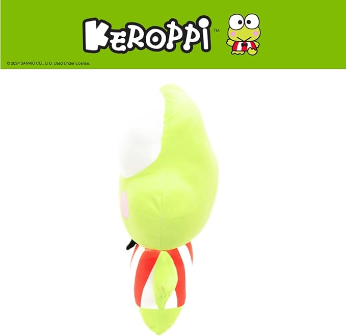 Keroppi Bedding Super Soft Cozy Decorative Cuddle Pillow, (Officially Licensed Product) By Franco Collectibles