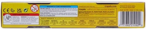 Crayola Spill Proof-Paint Set - Washable Paint for Kids, Includes Paint Brush & Paper, No Drip, Less Mess Arts & Crafts, Toddler Gift, Ages 3+ (Pack of 2)