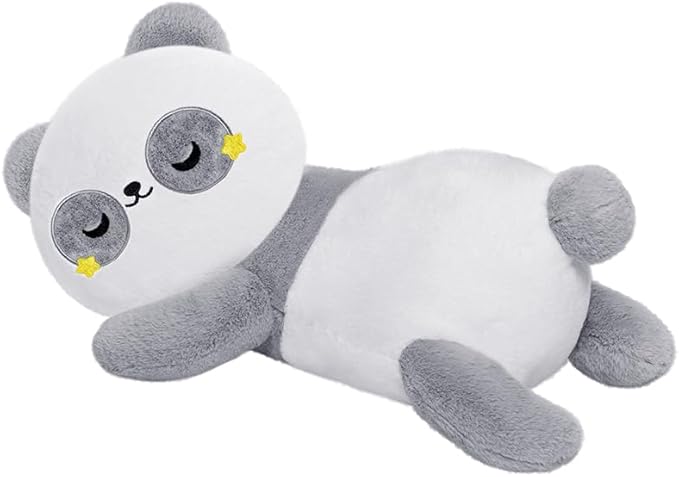 Microwavable Panda Stuffed Animals Unscented 1.3 lbs Volcanic Rock Heating Pad 50-Minute Lasting Warmth Perfect Fit Heatable Plush for Period Cramps Menstruation Stress Relief Gifts Girls Women