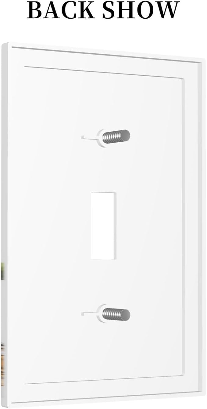 Large Animals Elephant Giraffe Jungle Lion Leopard Zebra Decorative Light Switch Cover 1 Gang Single Toggle Device Electrical Faceplate Switchplates Decorator Outlet Wall Plate for Kids Room Nursery