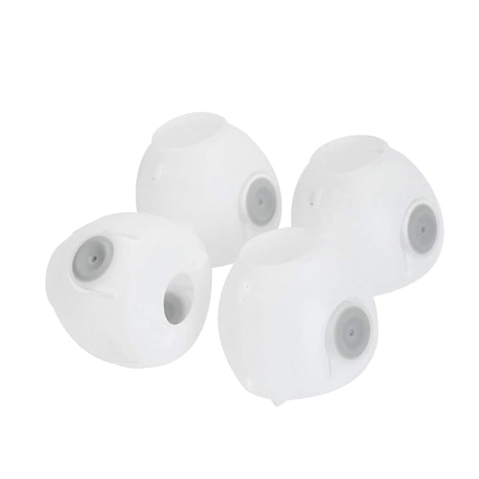 Mom's Choice Gold Awards Winner - EUDEMON 4 Pack Baby Safety Door Knob Covers Door Knob Locks(not Suit for All Door knobs)