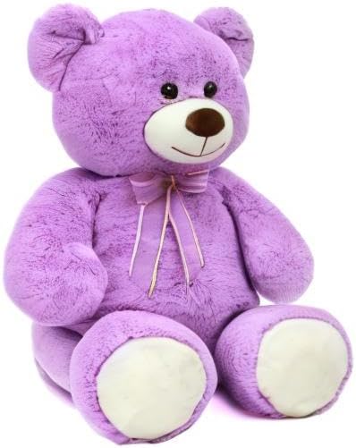 Toys Studio 36 inch Big Teddy Bear Cute Giant Stuffed Animals Soft Plush Bear for Girlfriend Kids, Purple