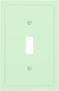 Green 1 Gang Light Switch Cpver Outlet Covers Decorative Single Toggle Wall Plate Electrical Switchplate Faceplate