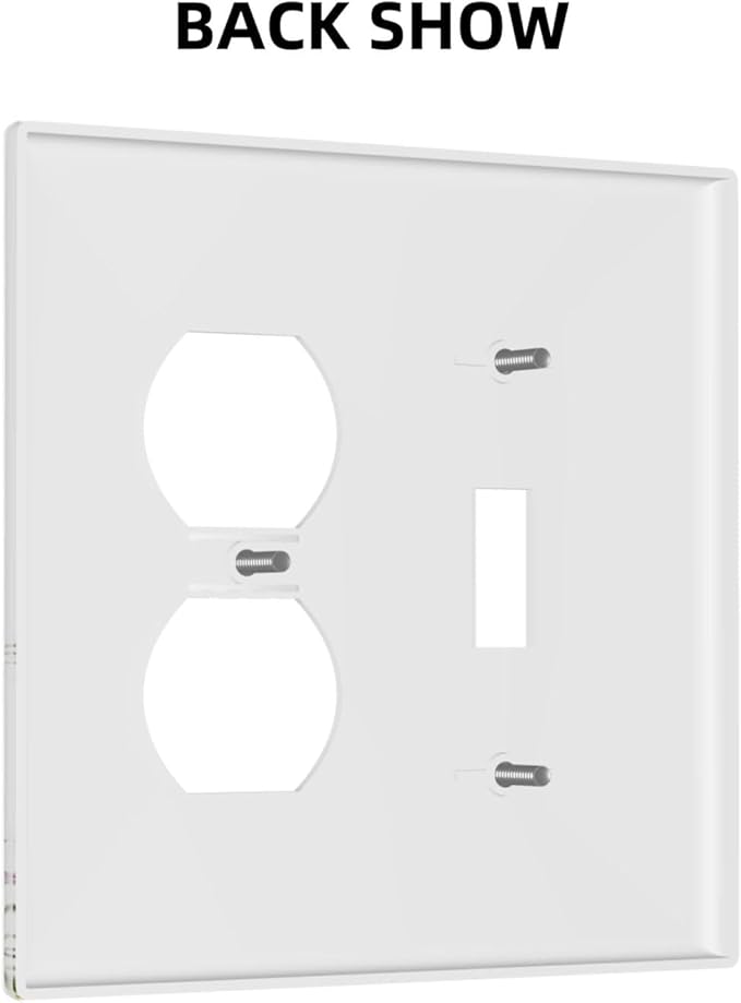 Wallplates Boho Colorful Flowers Plants And Dragonflies 1 Toggle 1 Duplex Switch Plate Electrical GFCI Faceplate Decorative Light Switch Covers for Bedroom living Room Decor
