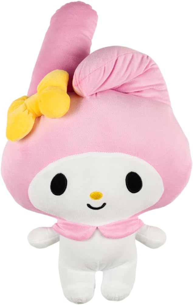 My Melody Sanrio Bedding Super Soft Plush Decorative Throw Cuddle Pillow, (Officially Licensed Product) By Franco Collectibles