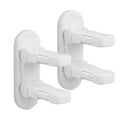Improved Childproof Door Lever Lock（2 Pack）Prevents Toddlers from Opening Doors. Durable ABS with Adhesive Backing. Simple Install, No Tools Needed