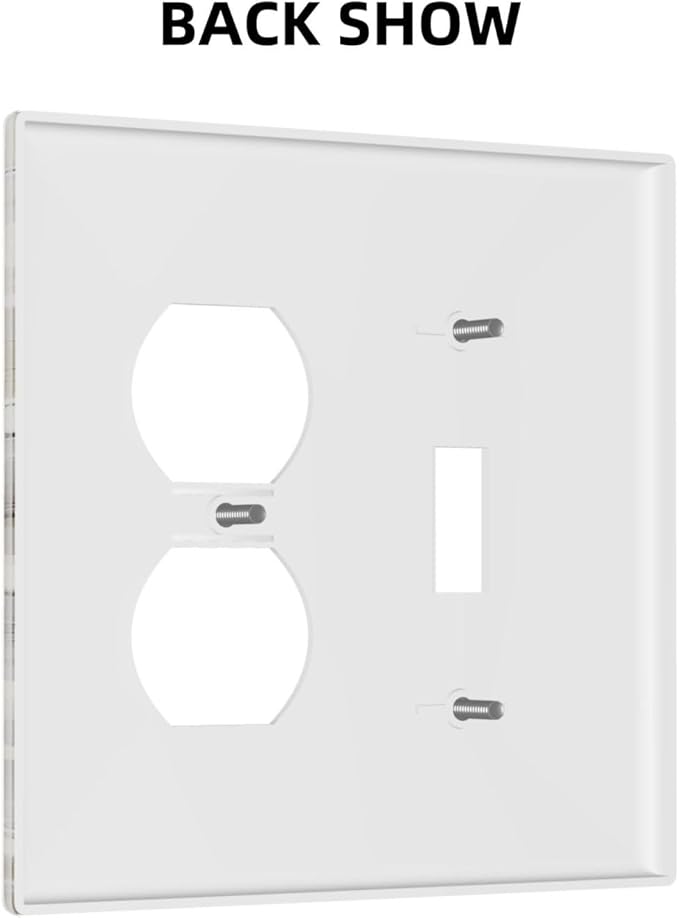 Outlet Covers Beige Flower Watercolor Flower 1 Toggle 1 Duplex Switch Plate Covers Electrical Light Switch Cover Plate Decorative Wall Plate Socket Cover for Bedroom Home Decor