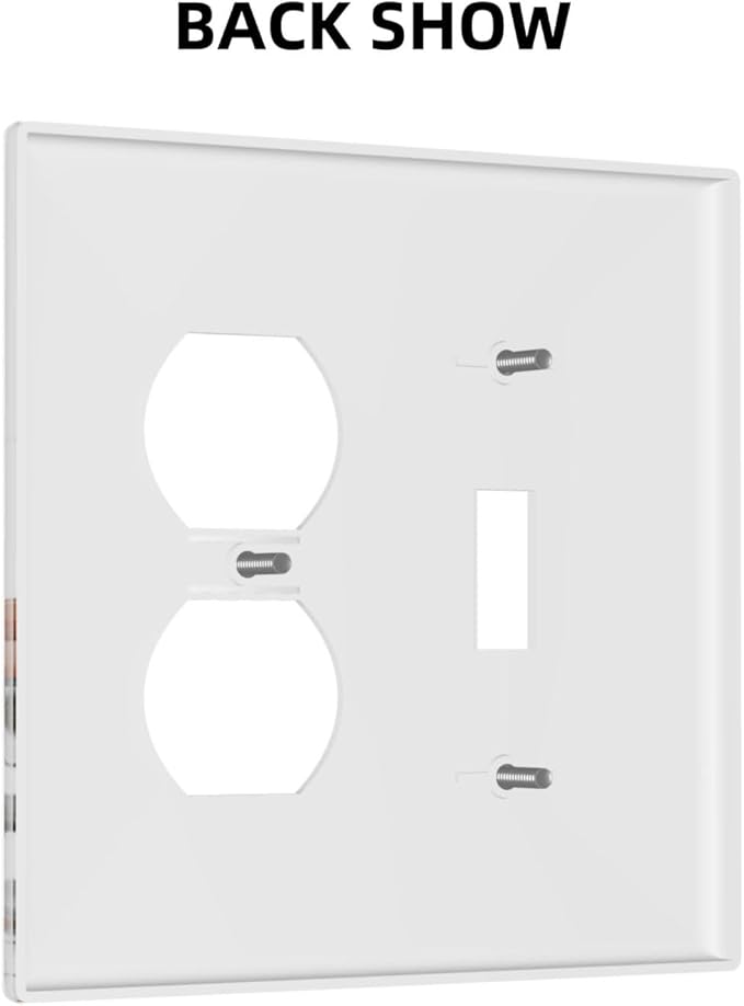 Wallplates Colorful Wildflowers Boho Vintage Floral 1 Toggle 1 Duplex Switch Plate Electrical Gfci Faceplate Decorative Light Switch Covers For Bed Room Living Room Decor