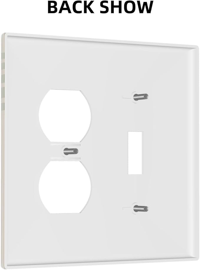 Outlet Covers Vintage Boho Sun Leaf 2 Gang Decorative Switch Plates 1 Toggle Duplex Combo Light Switch Cover GFCI Electrical Wall Plates for Bathroom Bedroom Decor