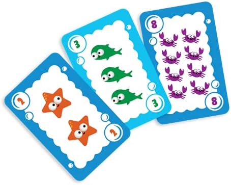 Pressman Classic Card Games 4-in-1 Set - Develops Memory and Matching Skills with Bright Colorful Cards