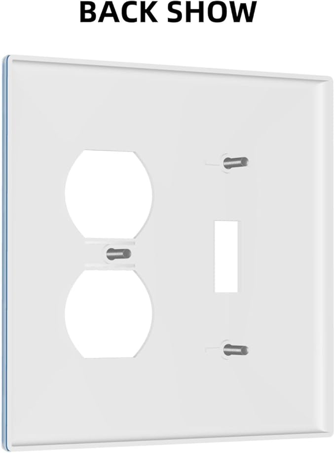 Cute Animal Dogs Puppy Decorative Outlet Cover 1 Toggle 1 Duplex Light Switch Plate Cover Electricity Receptacles Plates For Home Kitchen Living Bedroom 4.6 * 4.5