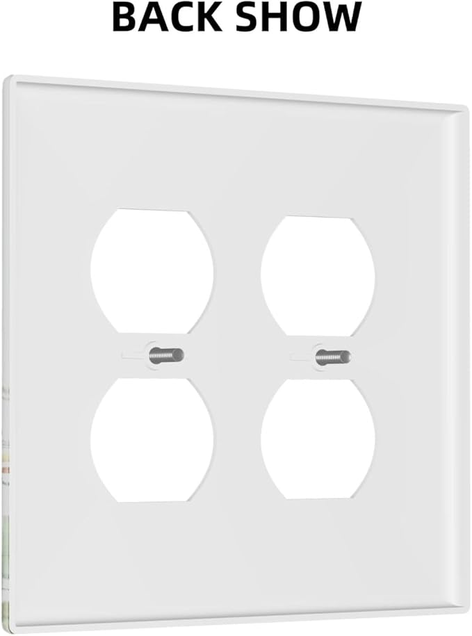 Decorative Light Switch Cover Plate Rustic Colorful Floral Butterfly Watercolor Flowers 2 Gang Decorative Switch Plates 1 Toggle Duplex Combo Outlet Covers GFCI Plug Covers Wallplates for Bathroom