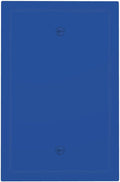 Blue Decorative 1 Gang No Device Blank Wall Plate Blank Light Switch Cover Switchplate Electric Unused Faceplate Covers