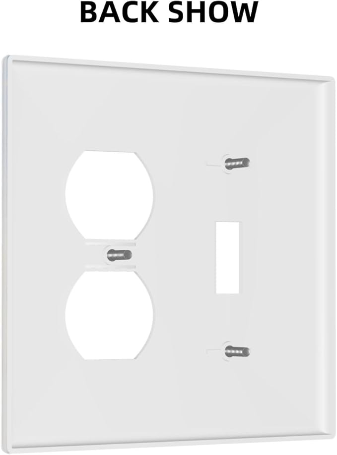 Modern Art Blue Gold Marble Abstract Luxury Print Wallplates 1 Toggle 1 Duplex Switch Plate Electrical GFCI Faceplate Decorative Light Switch Covers for Bathroom Living Room Decor