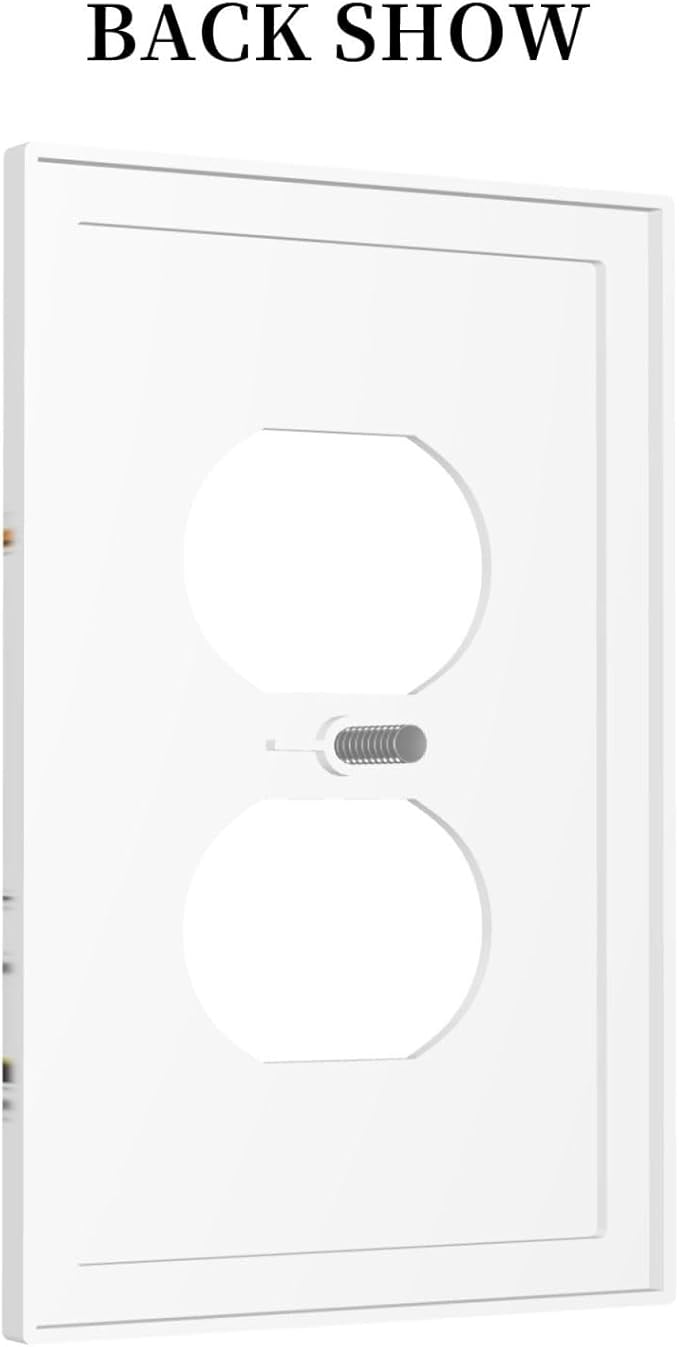 Yellow Truck Cartoon Transportation 1 Gang Outlet Plate Covers Decorative Single Duplex Wall Plate Electrical Receptacle Light Switch Cover Art Faceplate Switchplate for Kidroom Bedroom Decor