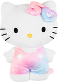 Hello Kitty 50th Bedding Super Soft Cozy Decorative Cuddle Pillow, (Officially Licensed Product) By Franco Collectibles