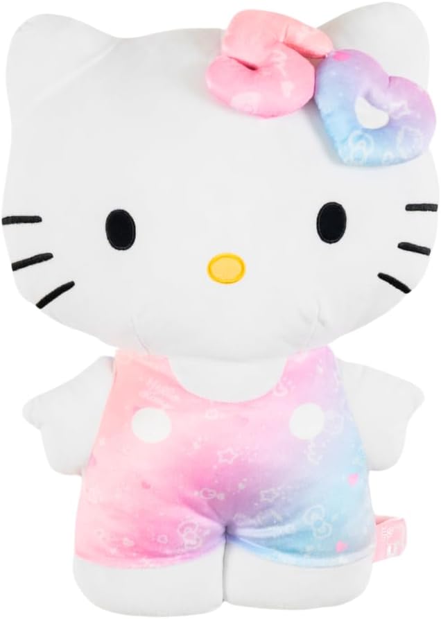 Hello Kitty 50th Bedding Super Soft Cozy Decorative Cuddle Pillow, (Officially Licensed Product) By Franco Collectibles
