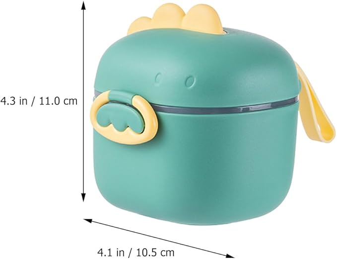 Toddmomy Milk Powder Box Milk Powder Container Holder Dispenser Holder Travel Food Container Dispenser Food