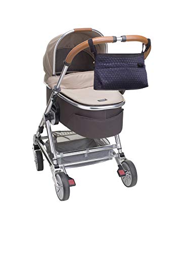 Babymel Navy Travel Stroller Organizer & Hanging Organizer Universal Fit, Navy