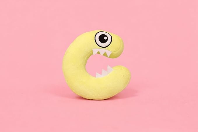 Alphabet Plush Toy Set for Kids - Stuffed Alphabet Letter Toys ABCD- Machine Washable - Perfect for ABCs Learning - Educational Preschoolers, Kids Ages 3, 4, 5 - Plush Toys