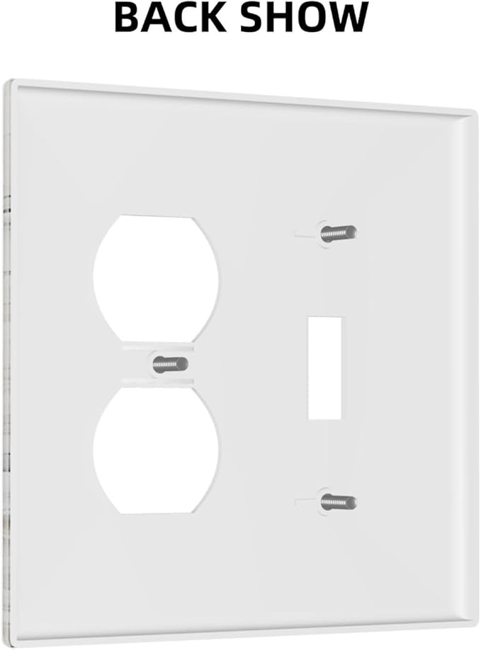 Matte Beige Gold Marble Granite Abstract Print Wallplates 1 Toggle 1 Duplex Switch Plate Electrical GFCI Faceplate Decorative Light Switch Covers for Bathroom Kitchen Decor