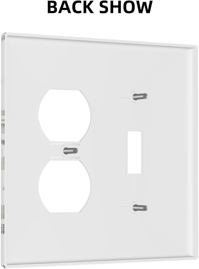 Green Leaf Olive Leaf Sage Floral Wallplates 1 Toggle 1 Duplex Switch Plate Electrical GFCI Faceplate Decorative Light Switch Covers for Bedroom Living Room Decor