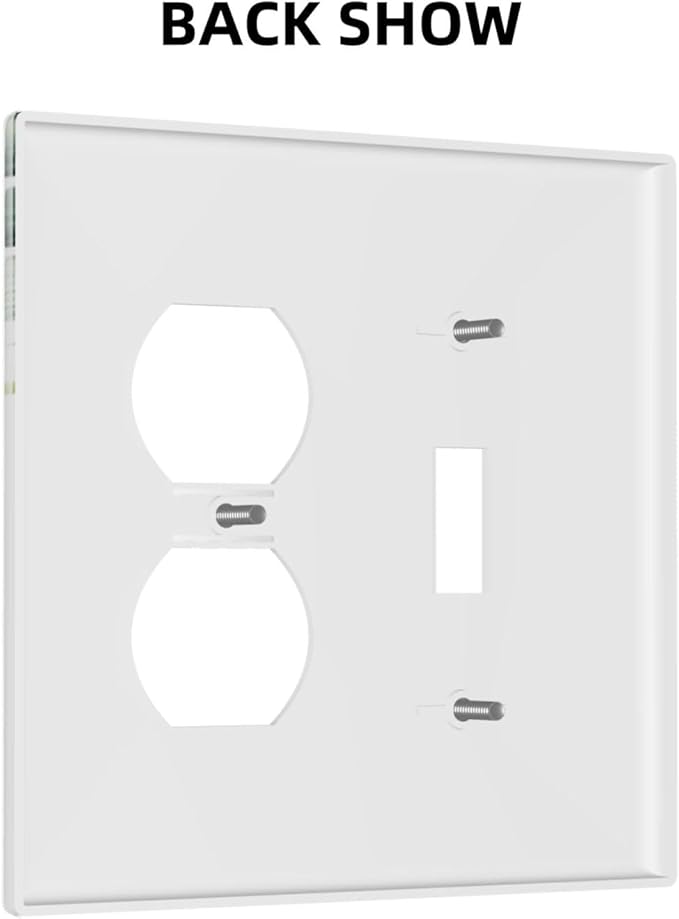 Colorful Plant Flower Sage Eucalyptus Leaves Wallplates 1 Toggle 1 Duplex Switch Plate Electrical GFCI Faceplate Decorative Light Switch Covers for Bedroom Living Room Decor
