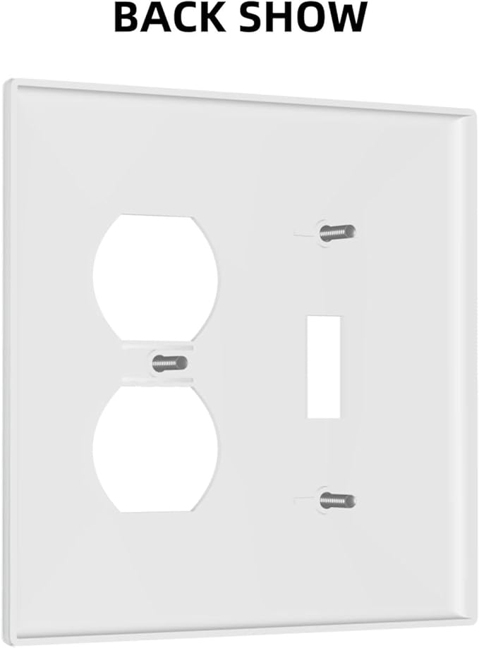 Wallplates Bee Honeycomb Flowers Plant Leaves 1 Toggle 1 Duplex Switch Plate Electrical Gfci Faceplate Decorative Light Switch Covers For Nursery Kids Room Decor