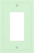Green Decorative 1 Gang Rocker/Decorator Outlet Light Switch Wall Plate Cover Faceplate Face Switch GFCI Outlet Cover Plate