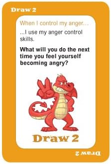 Mad Dragon - an Anger Control Card Game for Kids Aged 6 to 12. Fun and Therapeutic Card Game Teaching Anger Control.