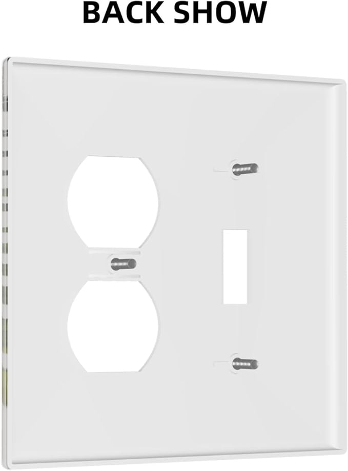 Beautiful Boho Mid Century Large Archs Sun Leaves Plants Wallplates 1 Toggle 1 Duplex Switch Plate Electrical GFCI Faceplate Decorative Light Switch Covers for Bedroom Living Room Decor