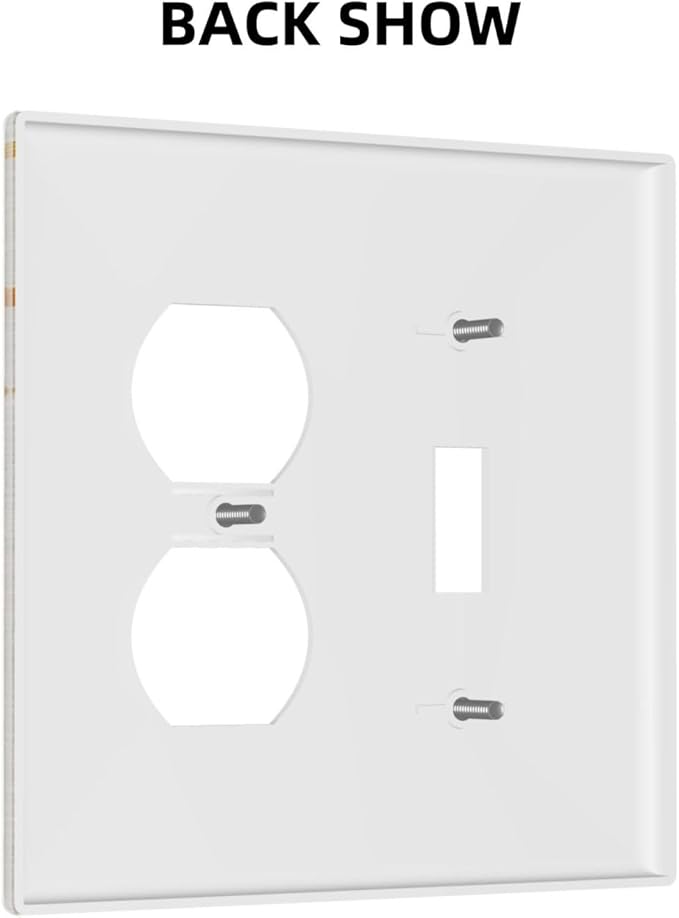 Decorative Outlet Covers Mid Century Gold Sun Abstract Arch Boho Moon 2 Gang Wall Plate Cover Single Toggle Duplex Combo Two Switch Light Switch Cover Plate Jumbo Dual GFCI Face Plate