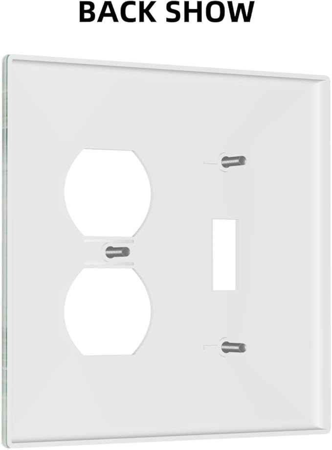 Outlet Covers Green Marble Pattern 1 Toggle 1 Duplex Switch Plate Covers Electrical Light Switch Cover Plate Decorative Wall Plate Socket Cover for Home Bedroom Decor