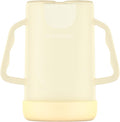 Momcozy Baby Pouch Holder No Squeeze, Baby Food & Juice Box Holder, Mess-Free, Easy Grip for Self-Feeding, BPA-Free & DEHP-Free, Must-Have for Babies, Yellow