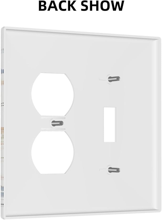 Wallplates Vintage Wildflowers Plants Floral 1 Toggle 1 Duplex Switch Plate Electrical Gfci Faceplate Decorative Light Switch Covers For Bed Room Living Room Decor
