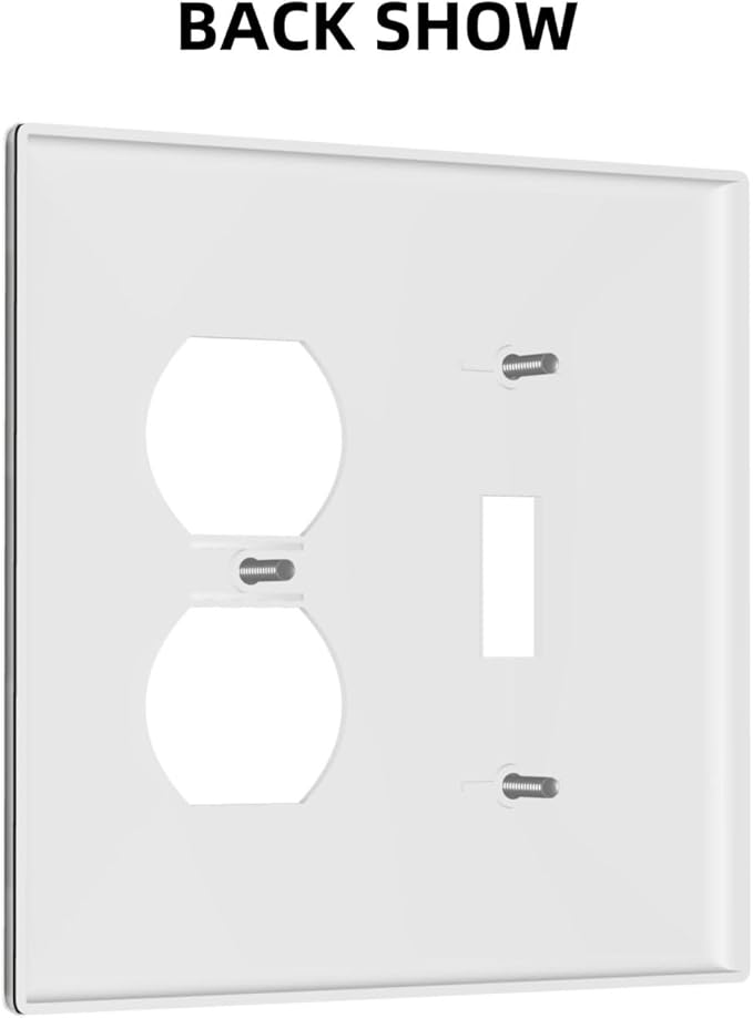 Wallplates Mid Century Bee Dark Floral 1 Toggle 1 Duplex Switch Plate Electrical Gfci Faceplate Decorative Light Switch Covers For Home Office Decor